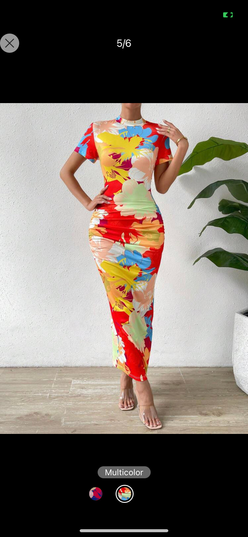 Floral print backless dress Vivid Stylez Boutique Floral print backless dress Vivid Stylez Boutique