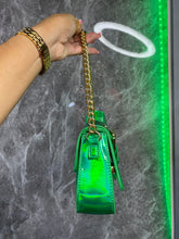 Cargar imagen en el visor de la galería, Mirror Metallic Chain handle bag