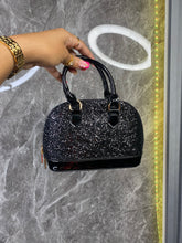 Cargar imagen en el visor de la galería, Glitter mirror Top handle crossbody bag