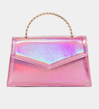 Load image into Gallery viewer, Glossy rectangular handbag
