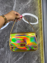 Cargar imagen en el visor de la galería, Hologram mirror Top Handle bag

