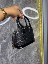 Cargar imagen en el visor de la galería, Glitter mirror Top handle crossbody bag
